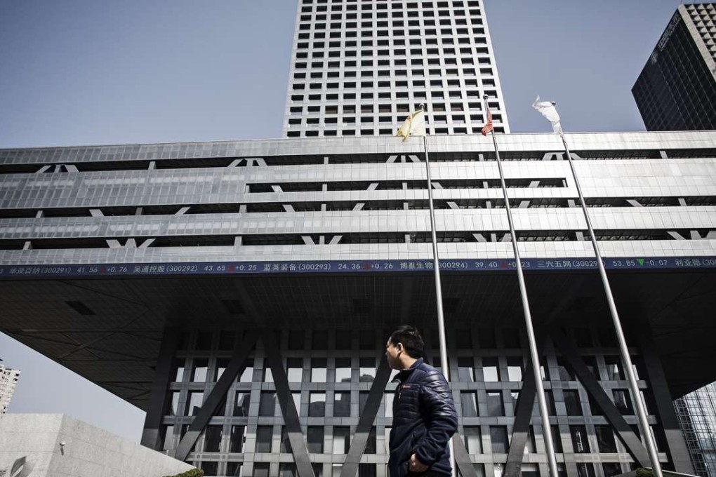 Listed companies in Shenzhen and Shanghai face new limits on the amount of time they can suspend their shares from trading. Photo: Bloomberg