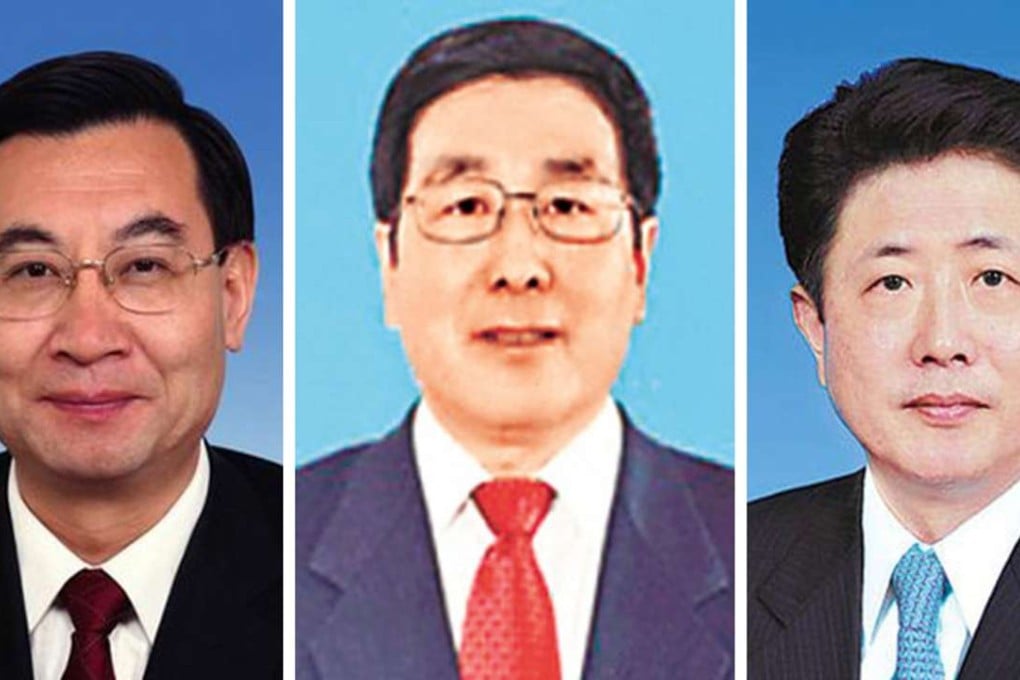 Promoted trio of Lin Duo, Hu Heping and Liu Weiping all have links to the top leadership. Photo: SMP Pictures