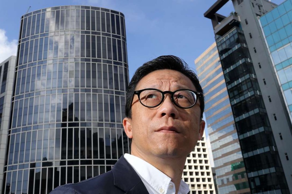 HKTV chairman Ricky Wong says renovation work on his multimedia centre in Tseung Kwan O will be finished by the end of the year. Photo: Dickson Lee