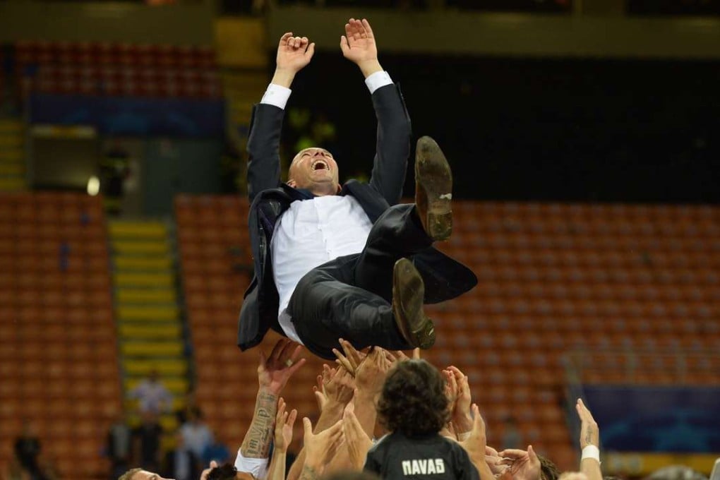Real Madrid manager Zinedine Zidane has now won the Champions League as a player and a manager. Photo: EPA