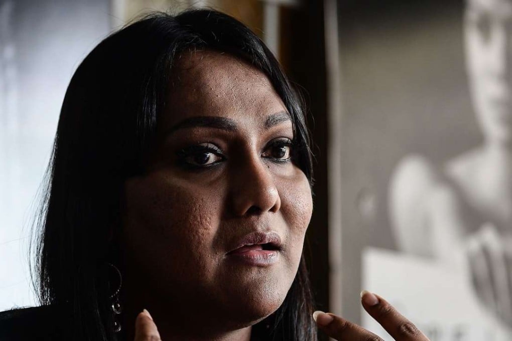 Malaysian transgender activist Nisha Ayub. Photo: AFP
