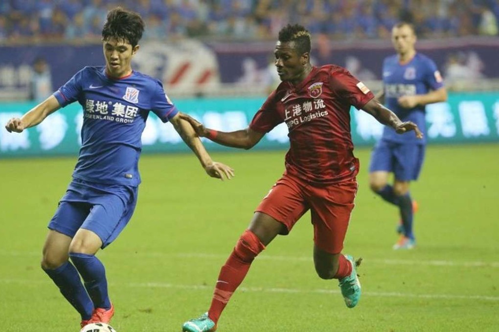 Is Asamoah Gyan about to be moved on after an injury-troubled spell in China?. Photo: Twitter