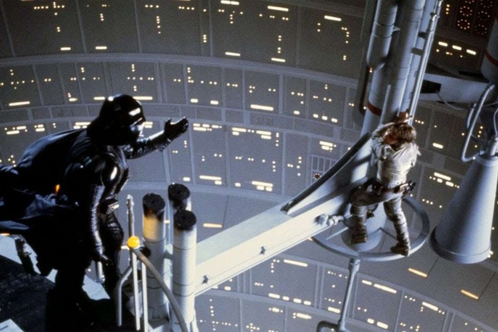 The famous “I am your father” scene from Star Wars: The Empire Strikes Back.