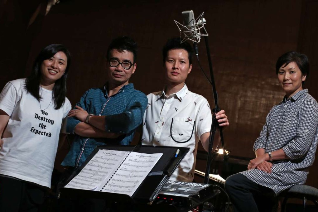 From left, Anna Lo, Chris Shum, Leon Ko and Yip Wing-sie. Photo: Nora Tam