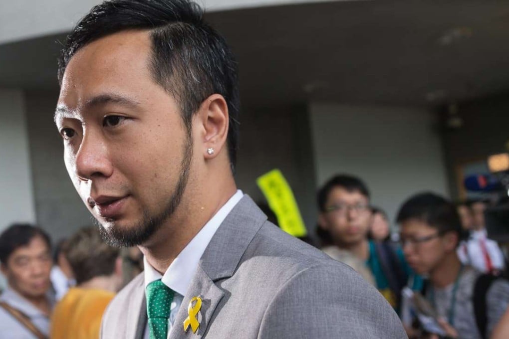 Civic Party activist Ken Tsang Kin-chiu. Photo: EPA