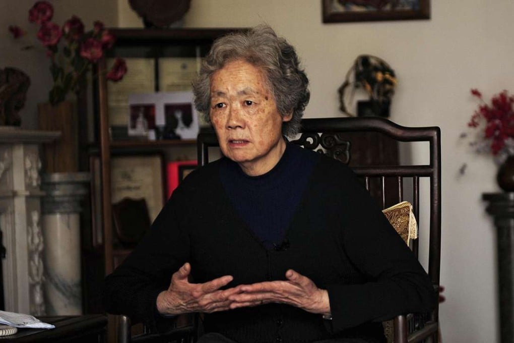 Tiananmen Mothers co-founder Ding Zilin pictured in 2009. Photo: AFP