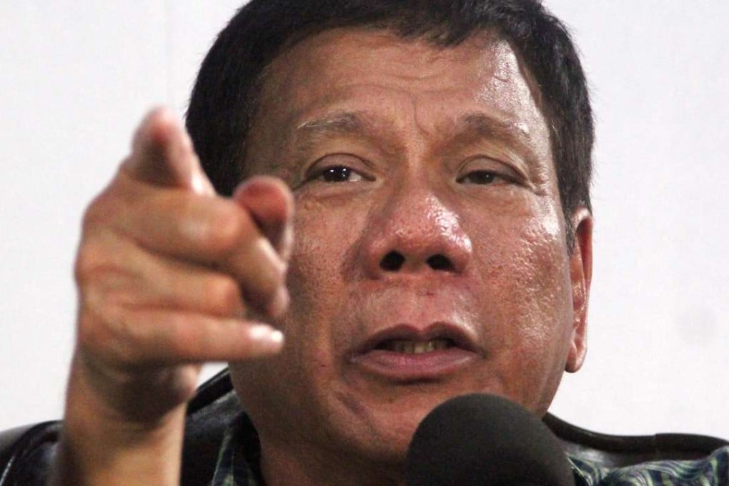 Philippine president Rodrigo Duterte. Photo: EPA