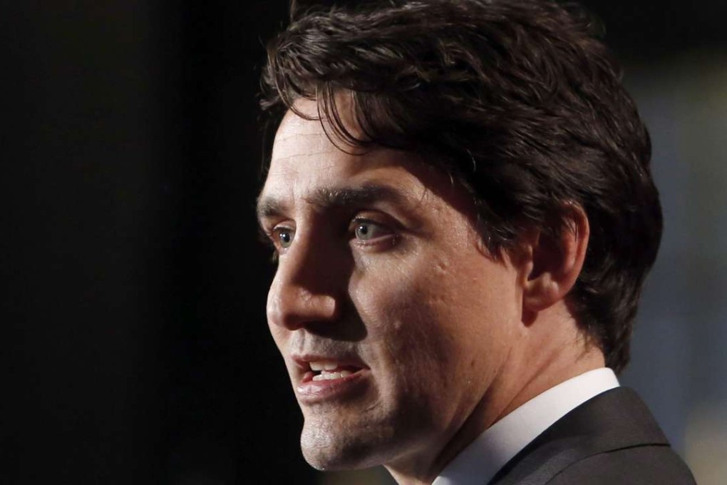 Prime Minister Justin Trudeau apologised three times for making physical contact with a female opposition member of Parliament who said Trudeau elbowed her in the chest. Photo: AP