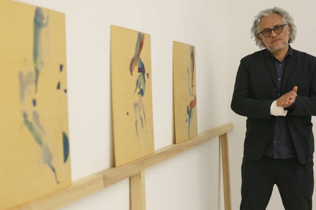 Some of the works at Gabriel Orozco’s first solo exhibition in Hong Kong. Photo: Nora Tam