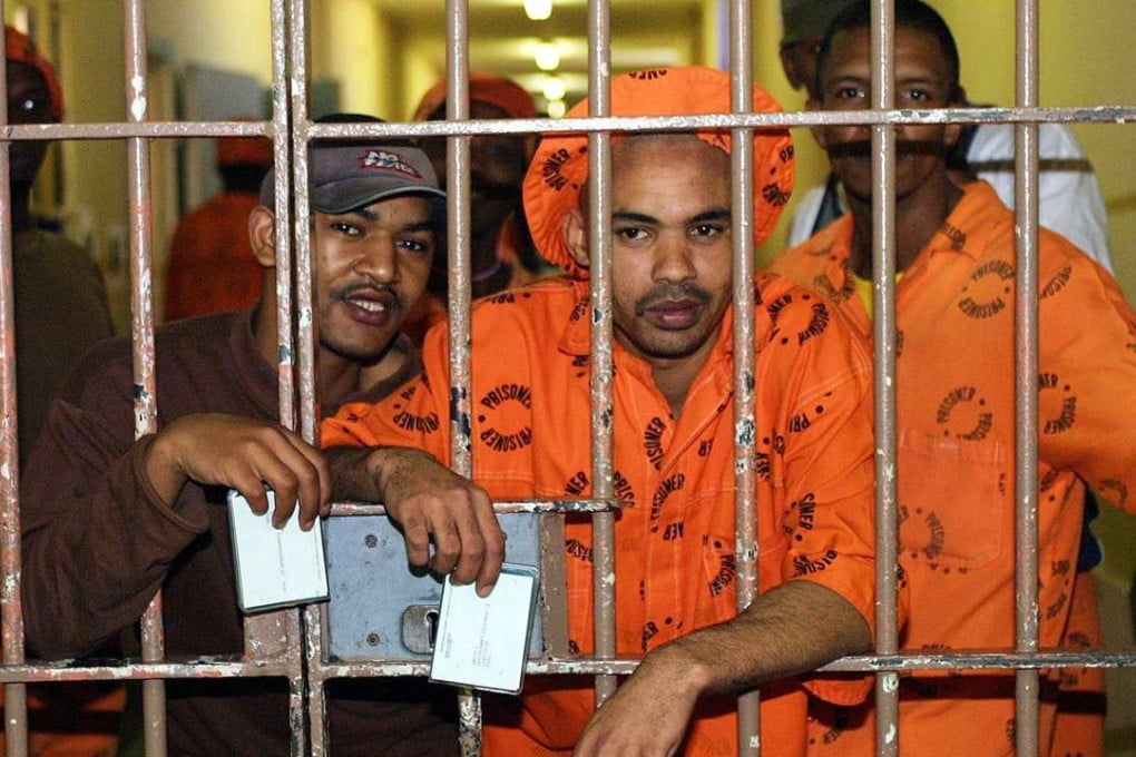 Pollsmoor Prison, Cape Town is notorious for its violent gangs and overcrowded cells. Living conditions were described in a report by a judge last year as “deeply disturbing” and “inhumane and appalling”. Photo: AFP.