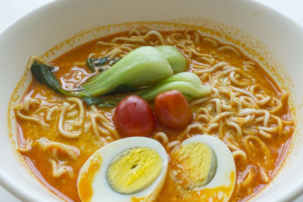 Singapore noodle maker Prima’s Laksa Lamien, as prepared in Hong Kong. Photo: Antony Dickson