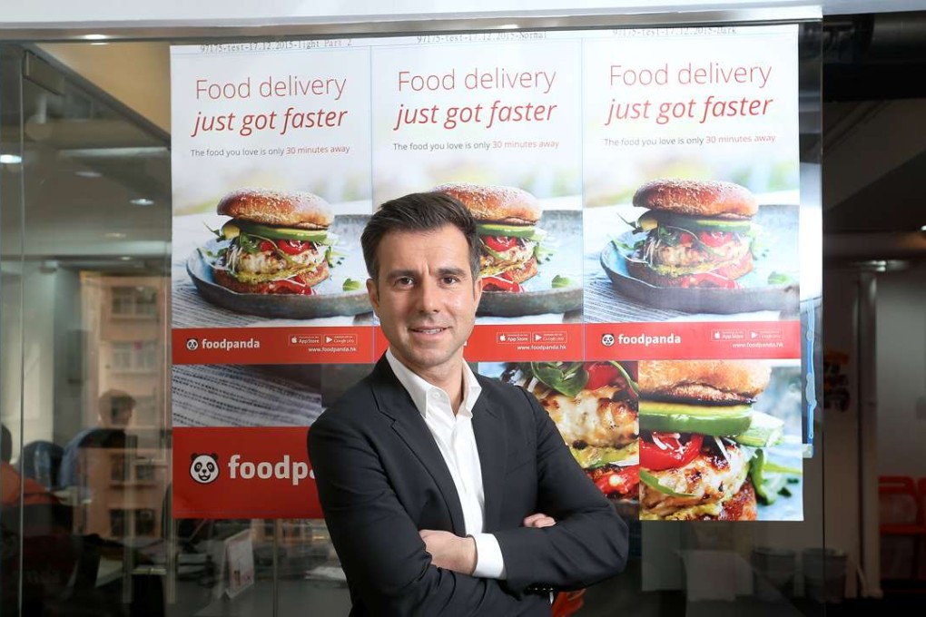 Foodpanda CEO Ralf Wenzel. Photo: K. Y. Cheng