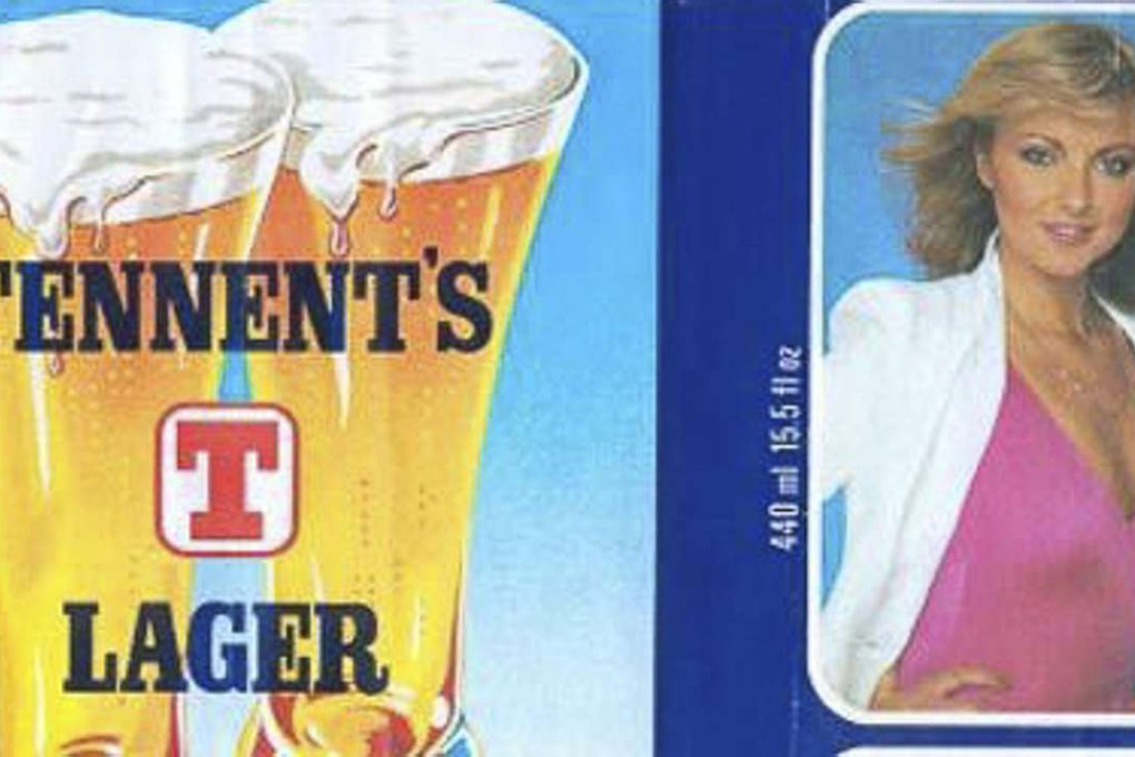 A vintage ad for Tennent's Lager. Four Tennent’s beers, though not this one, will be sold in China.