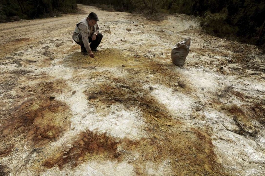 Up to a fifth of China’s farmland is polluted, according to a survey published in 2014. Photo: Imaginechina