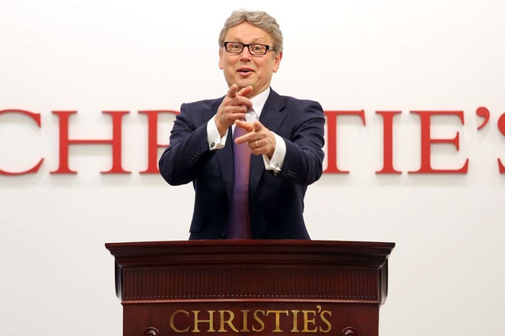 Jussi Pylkkanen, global president of Christie's, thinks auction volumes will begin rising again this year. Photo: Bruce Yan