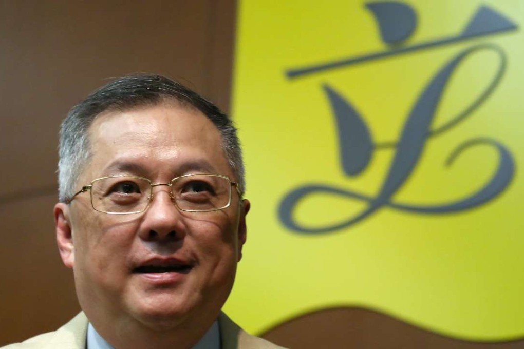 Legco’s catering representative Tommy Cheung defends the current system for voters in his constituency. Photo: Nora Tam