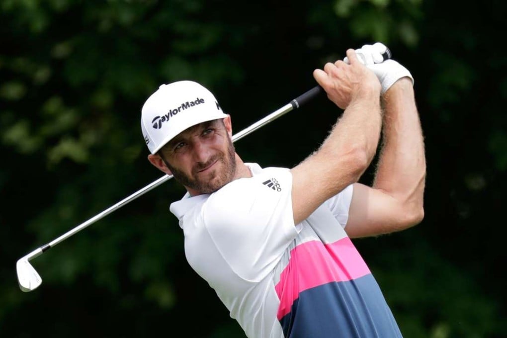 Dustin Johnson was quick out of the blocks to take a lead at The Memorial Tournament. Photo: AFP