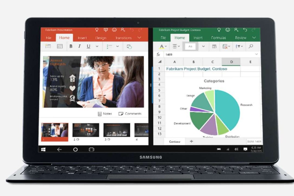 The Samsung TabPro S.