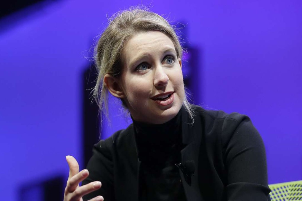 Elizabeth Holmes, founder and CEO of Theranos, speaks at the Fortune Global Forum in San Francisco in November 2015. Forbes announced this week that it has revised its estimate of Holmes net worth from $4.5 billion to nothing. Photo: AP