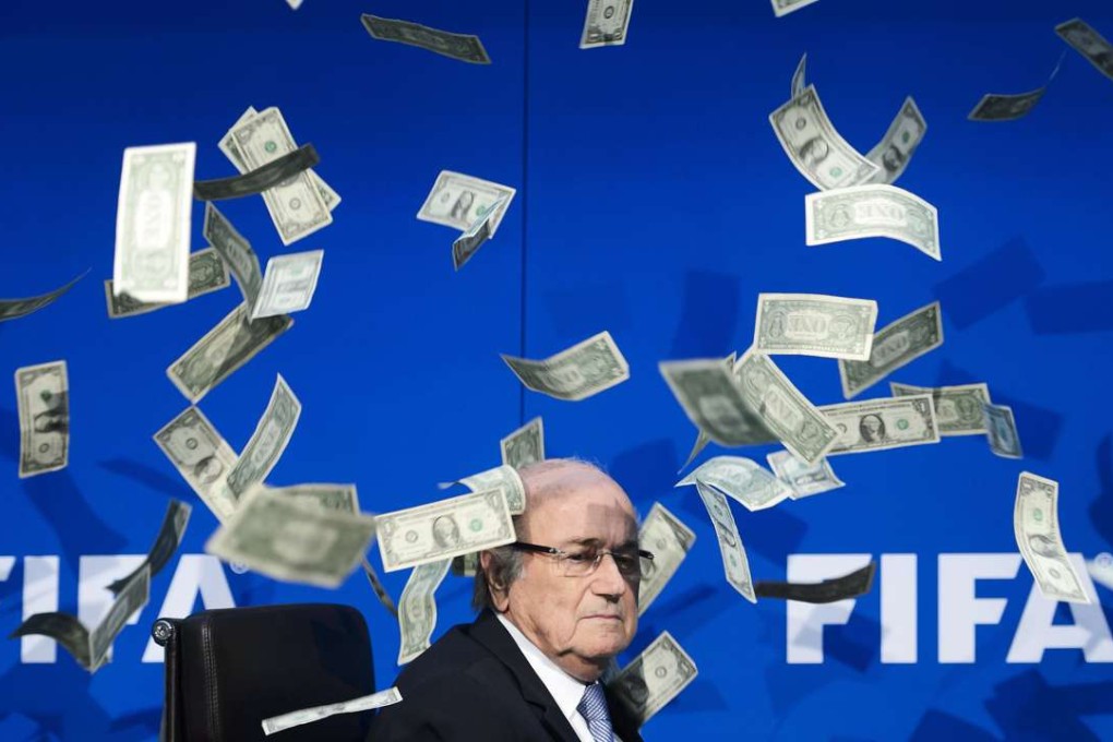 Fifa says Sepp Blatter and two other top officials enriched themselves. Photo: AFP
