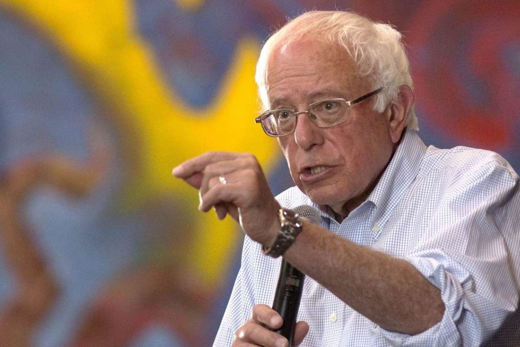 Democratic presidential candidate Bernie Sanders. Photo: AFP