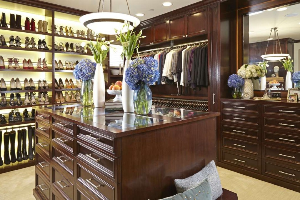 Mahogany panelling in one chief executive’s closet, by Lisa Adams of LA Closet Design. Photos: LA Closet Design, KNA Design, Closets by Design and Clifton Leung Design Workshop