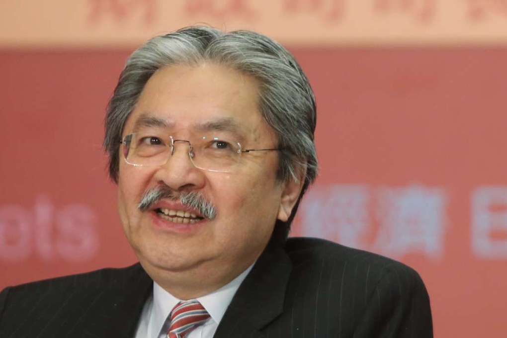 Financial Secretary John Tsang offers hope for low-paid workers. Photo: Sam Tsang