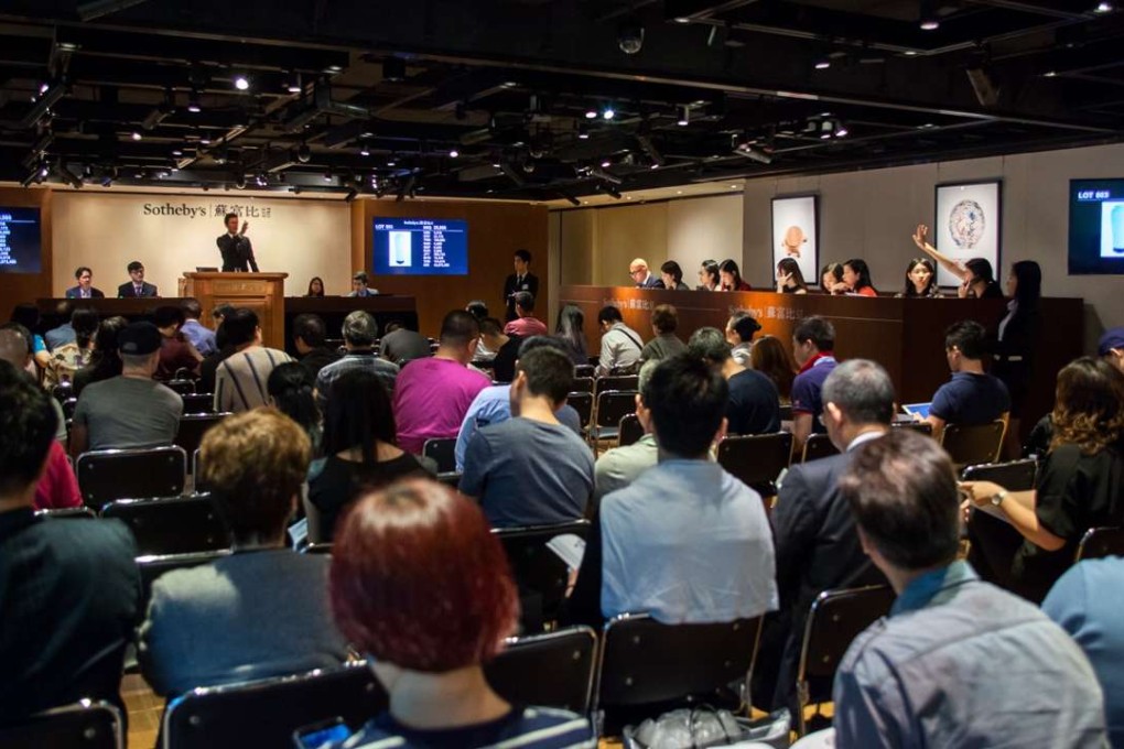 The Spring sales alone brought almost HK$934 million. Photo: Sothby’s