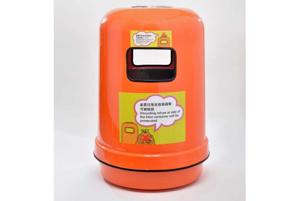 In 2014 there were at least 42,820 rubbish bins across Hong Kong – 10 times more than Seoul. Photo: SCMP Pictures