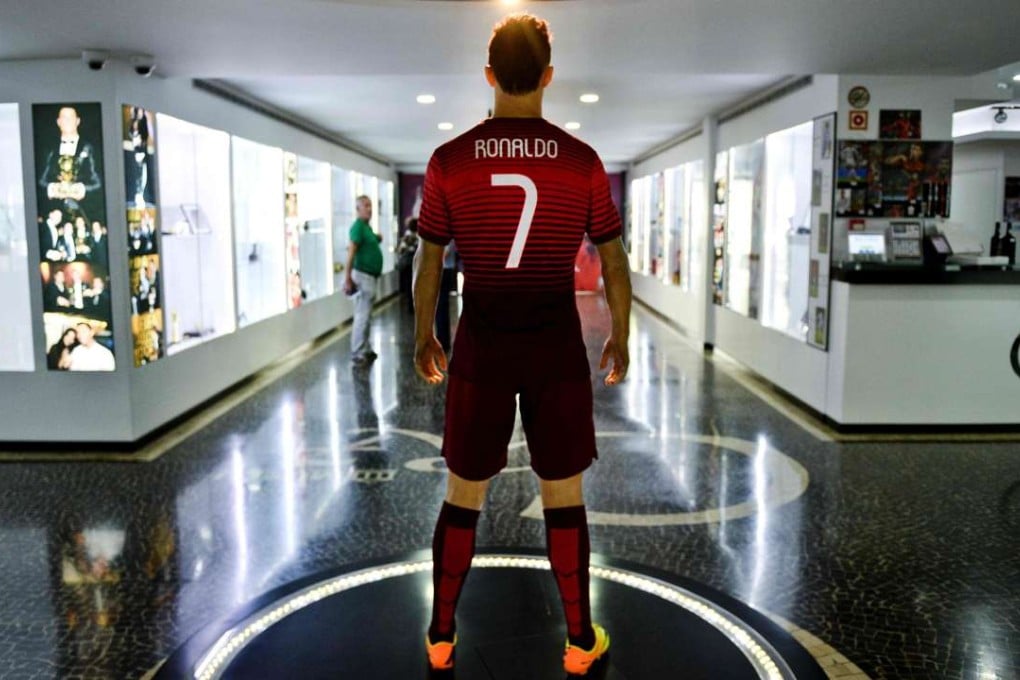 A wax figure of Cristiano Ronaldo is displayed at CR7 Museum in Funchal, Madeira island. Photo: AFP