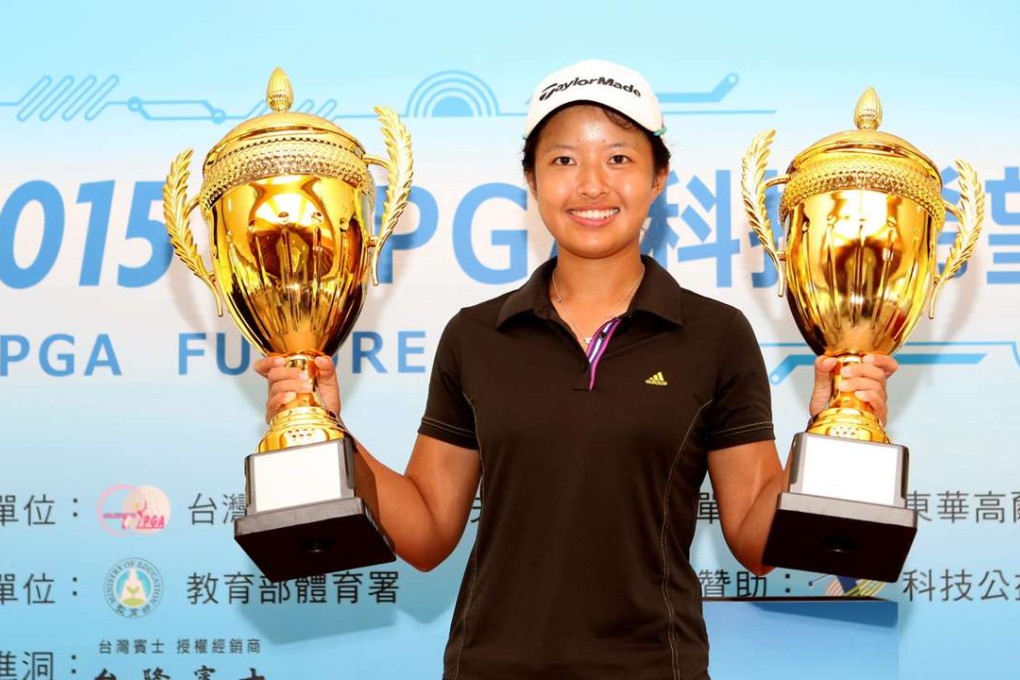 Hong Kong amateur golfer Tiffany Chan Tsz-ching, pictured here winning the Future Open on the Taiwan LPGA tour, hopes victory in the Hong Kong Ladies Open will boost her Olympic bid. Photo: SCMP Pictures