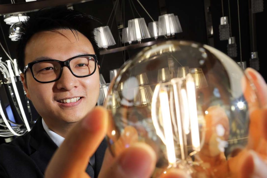 Derek Wu’s company Future Lighting engages in a variety of charitable activities, such as visiting senior citizens, donating glasses, helping the rural poor on the mainland and taking part in fundraisers. Photo: Dickson Lee