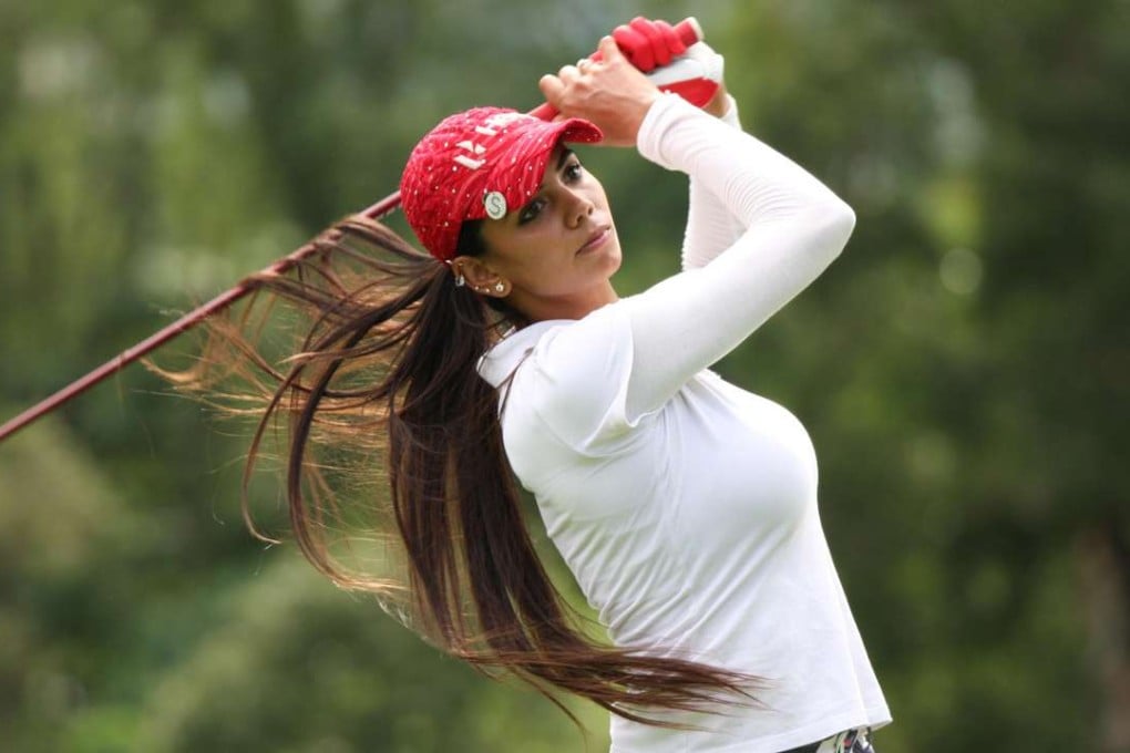 Indian golfer Sharmila Nicollet. Photo: Daniel Wong