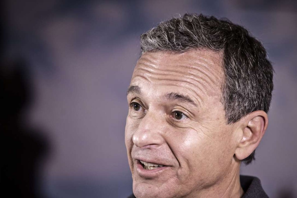 Robert "Bob" Iger, chief executive officer of Walt Disney Co., speaks during at the Shanghai Disneyland theme park, ahead of its official opening, on June 9, 2016. Bloomberg
