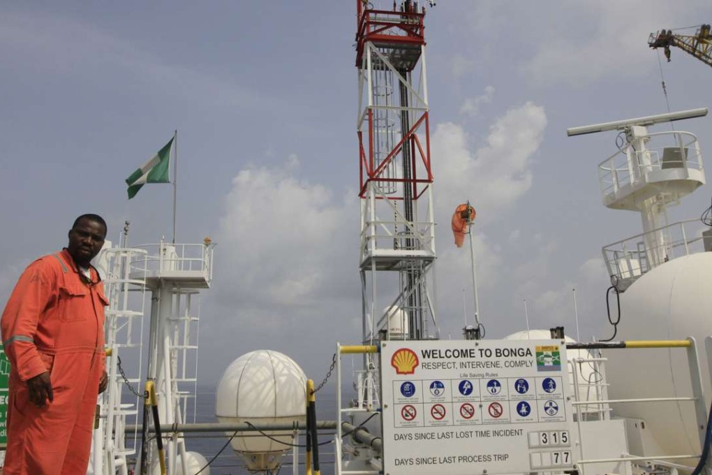 Nigerian output has declined by around 800,000 barrels a day as a result of renewed militancy in the oil-rich Niger delta. Photo: AP