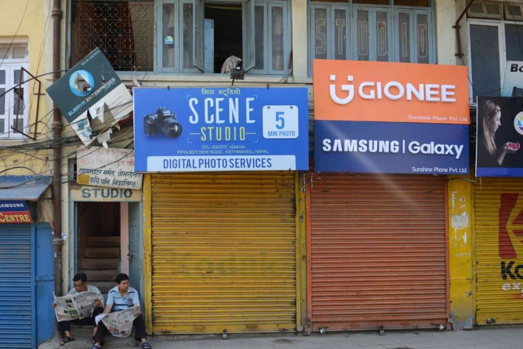 Normal life was paralysed in Kathmandu on Thursday during a general strike called by a hardline breakaway faction of the Maoist party. Photo: AFP