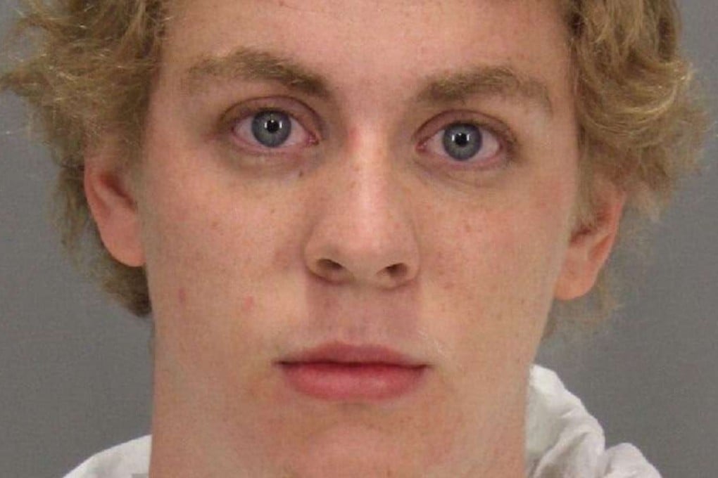 Rapist Brock Turner, who was tackled to the ground after fleeing the scene of his crime, where his unconscious victim was lying on the ground behind a dumpster. Photo: Stanford University Department of Public Safety