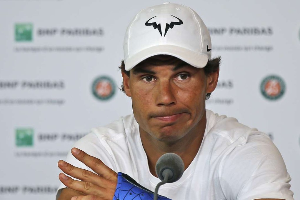 Rafael Nadal was also forced to withdraw from the French Open with the same injury. Photo: AP