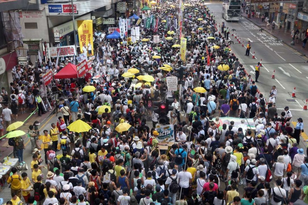 July 1 march organisers expect high turnout | South China Morning Post