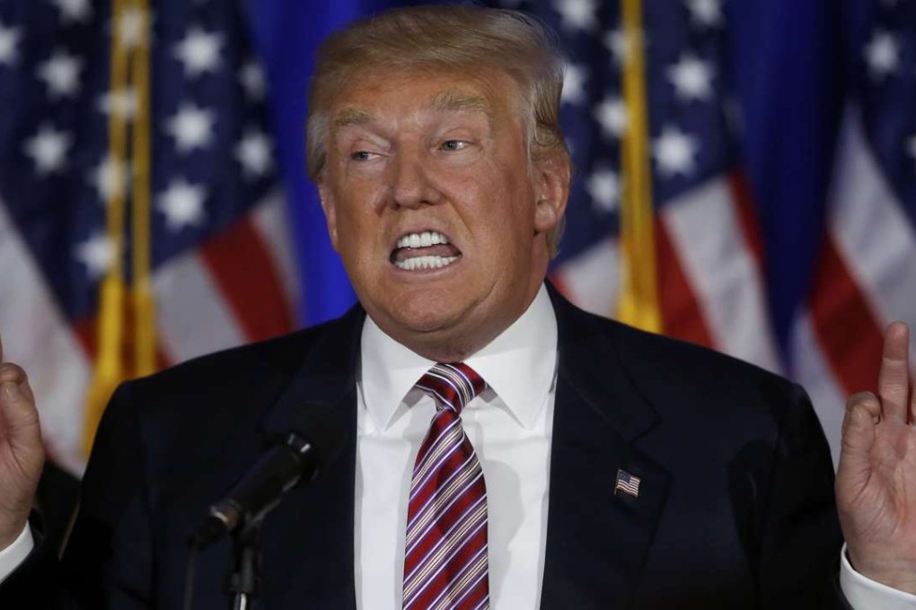 Donald Trump has brought a level of showbiz to politics in the US. Photo: Reuters