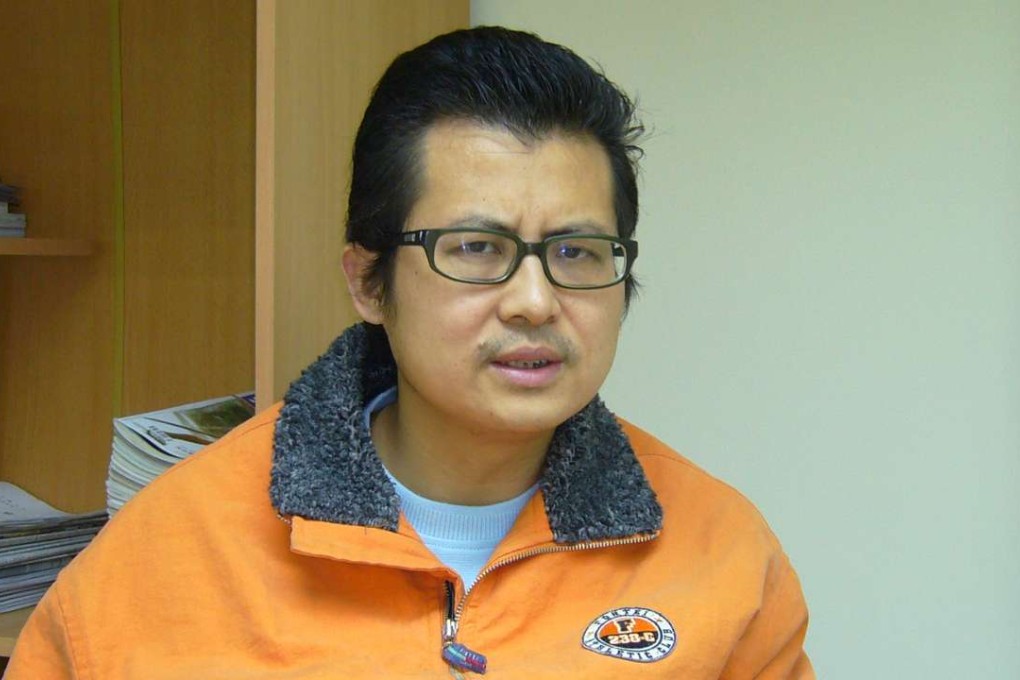 Guo Feixiong, whose real name is Yang Maodong, pictured after helping villagers of Taishi village in Guangdong remove their headman for alleged corruption. Guo was jailed for six years for his efforts. Photo: SCMP Pictures