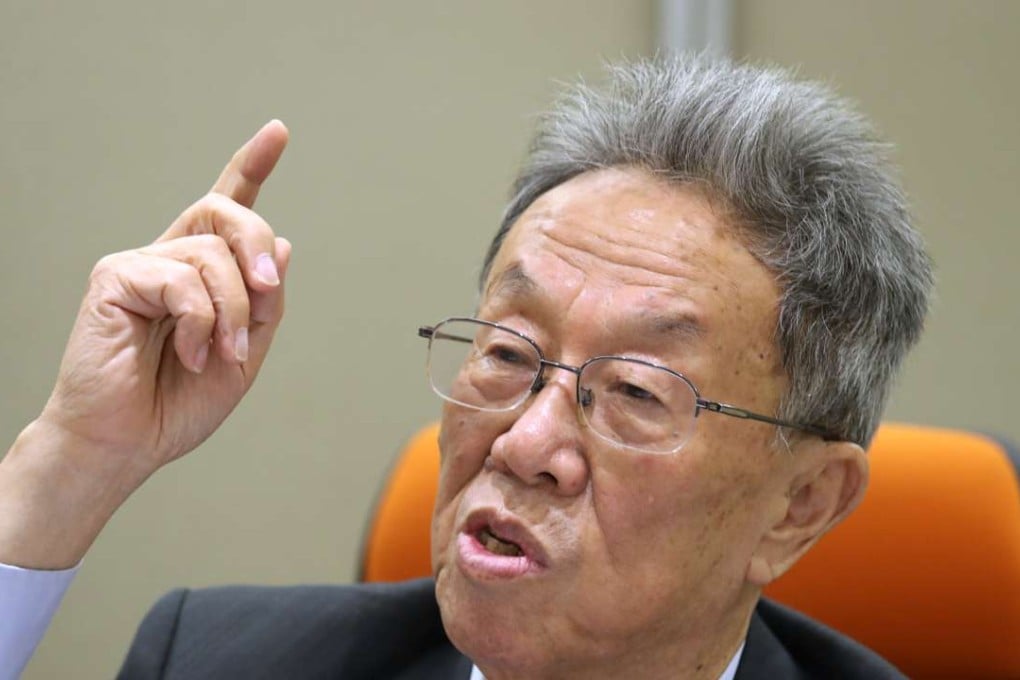 Wang Meng, writer and China’s former Minister of Culture, in Causeway Bay, Hong Kong. Photo: Bruce Yan