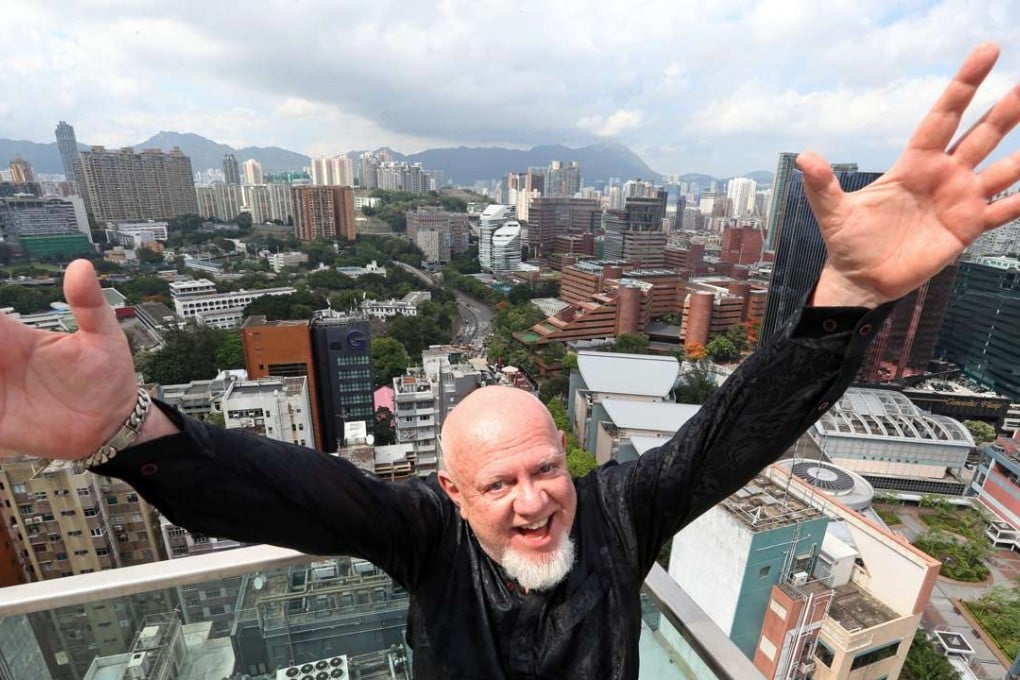 Local pop music veteran Anders Nelsson, poses for a photograph in Tsim Sha Tsui. Photo: Felix Wong