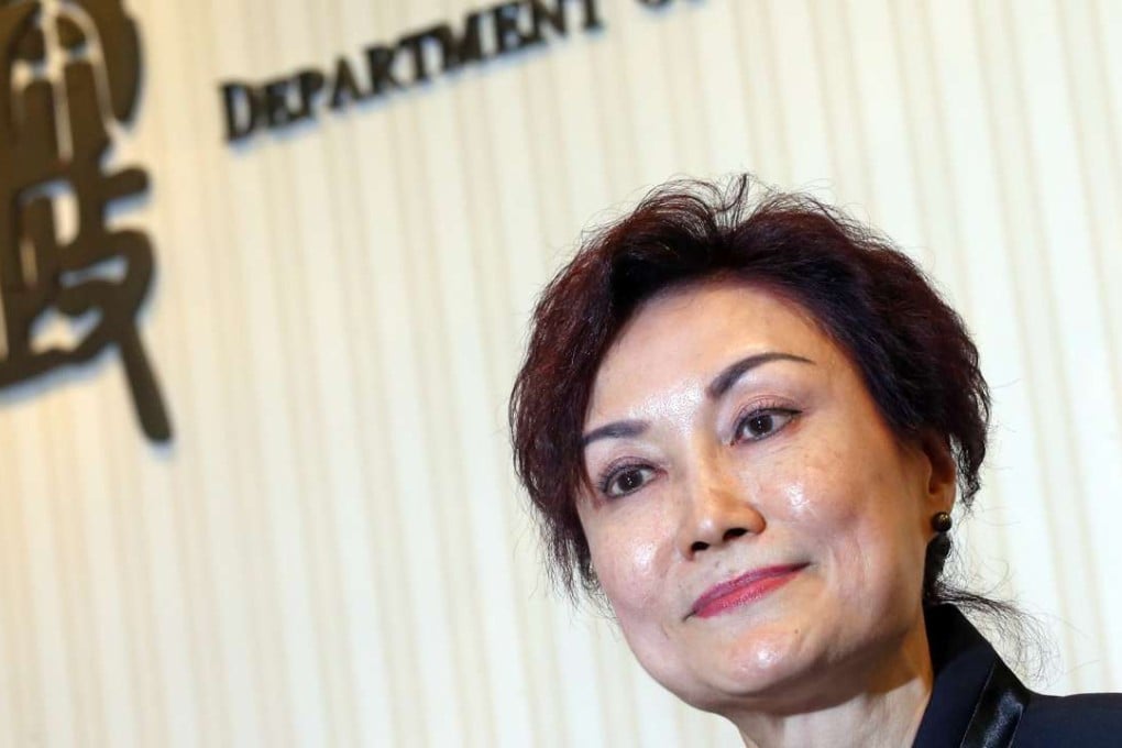 Anna Lai says politics is never an issue when the Justice Department makes a prosecution decision. Photo: David Wong