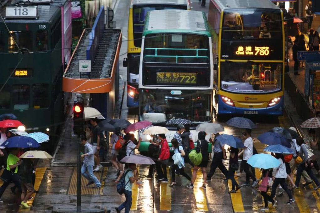 Hongkongers are more gloomy than counterparts in other major cities, according to the survey. Photo: Nora Tam
