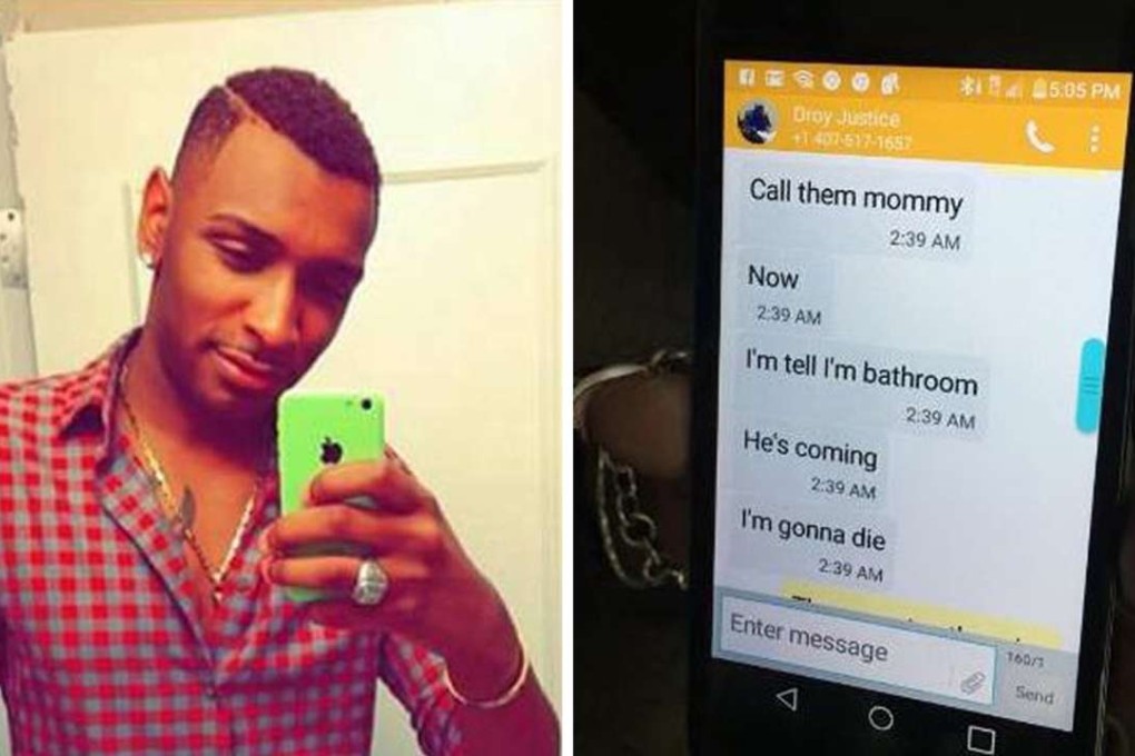 Eddie Justice exchanged a series of text messages with his mother, Mina Justice, as a gunman rampaged through Pulse nightclub in Orlando, Florida. Mina Justice hasn't heard from her son since receiving his final message in the early hours of Sunday. Photos: Facebook and AP