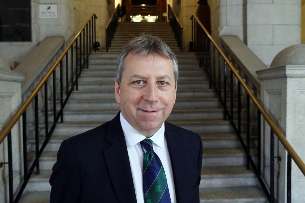 Peter Mathieson cautions against rushing into a decision about the university chancellor. Photo: Dickson Lee