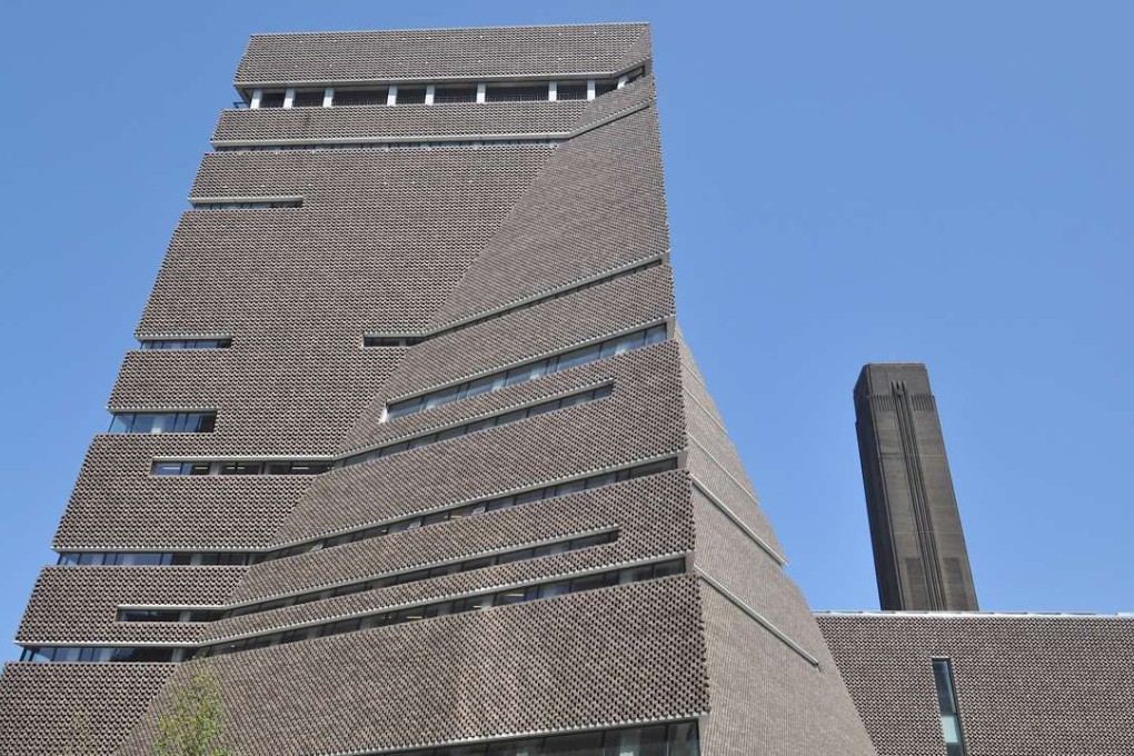 The Tate Modern art gallery extension designed by Herzog & de Meuron. Photo: Alamy