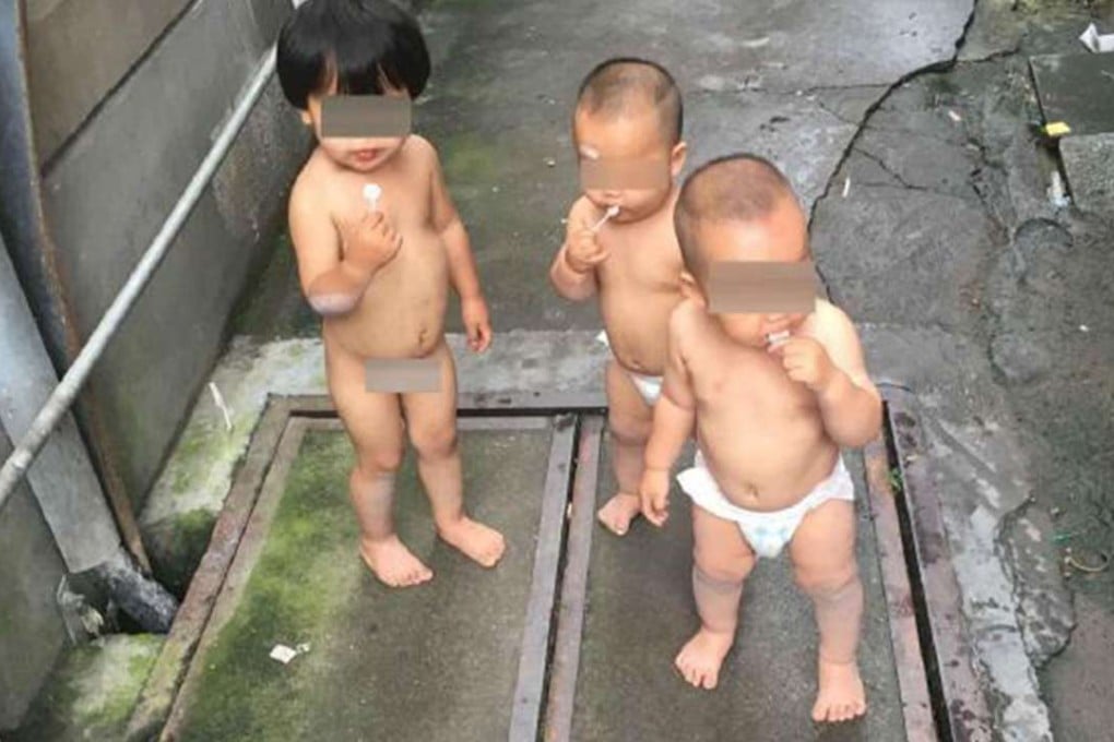 The three children were spotted by police after their ‘great escape’ - only a block from their home. Photo: SCMP Pictures
