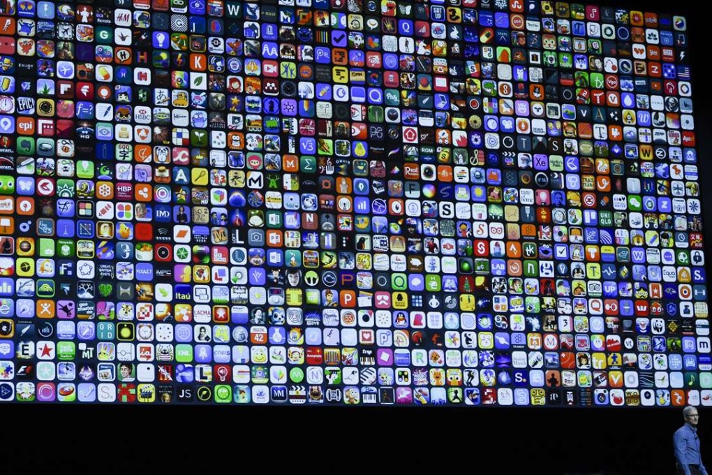 Apple CEO Tim Cook at the company's World Wide Developers Conference in San Francisco on Monday.Photo: Xinhua